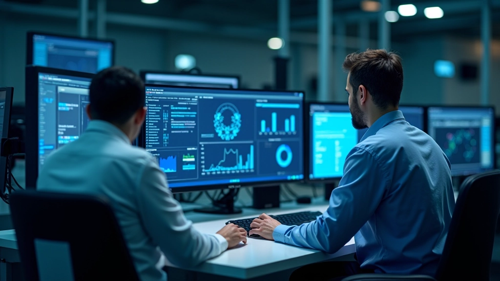 Kestirimci bakım veri analiz merkezinin ekran gösterimi